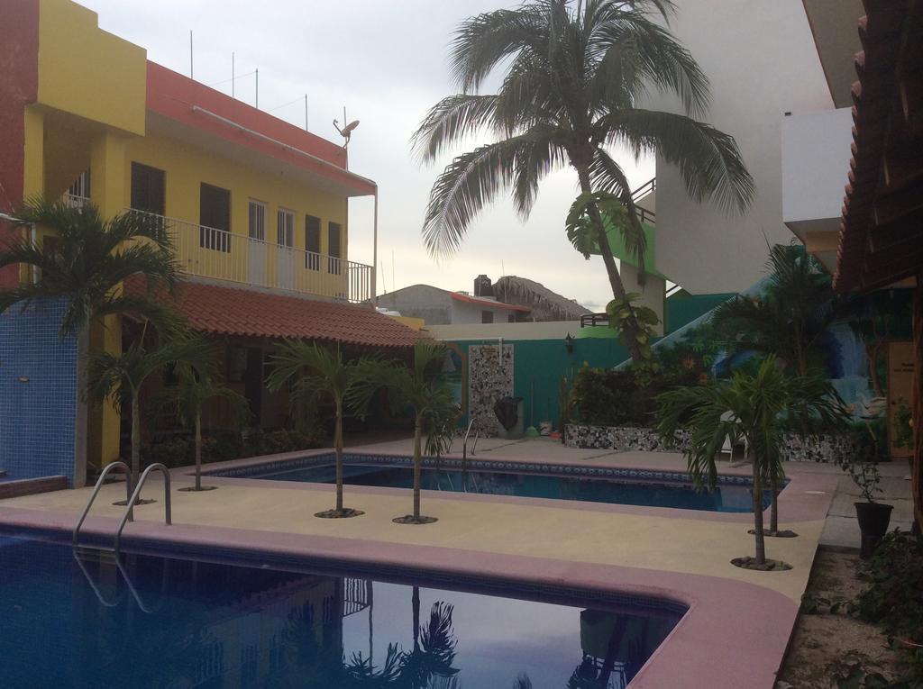 Bungalows Casa Grande Aparthotel San Patricio Melaque Esterno foto